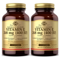 솔가 천연 원료 비타민E 268mg(400IU) 소프트젤 100정 2개