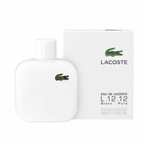 Lacoste L.12.12 Blanc Pour Lui - Mens Fragrance 100ml 라코스테 오드 뜨왈렛 남성 3.3온스, 1개