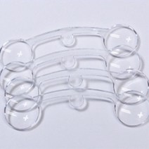 휴대용 고배율 쌍렌즈 돋보기 (4개) 루빼 확대줌 루패
