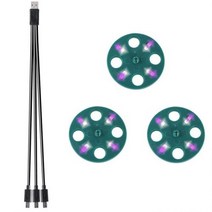 볍씨 모종 발아기 종자 이식기성장과 씨앗 스타터 트레이 빛 보육 냄비 모종 화분 식물 정원 온실 조절, 04 3 light-USB