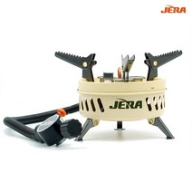 국산 제라산업 캠핑 버너 +가방포함 고화력 강염버너 스토브 낚시 등산 호스 가스 버너, JERA 서브스토브 크림