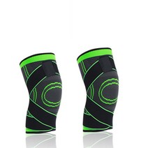군대 약국 등산 무릎 보호대 관절염 용 패드 압축 통기성 관절 보호 지원 통증 완화, 1 쌍 녹색, XL