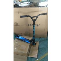 스턴트 스쿠터 360 성인 익스트림 킥보드 어른 묘기 두발 퀵보드, D60 블루 84cm