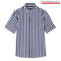 지이크 파렌하이트 네이비 빅 스트라이프 셔츠 (FCBAD5705) (P002590499)