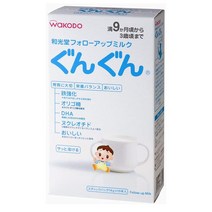 Wakodo Baby Follow-Up Milk Stick 와코도 팔로우업 밀크 스틱 분유 (9-36개월) 14gx10입 6팩