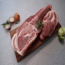 국내산 1등급 한돈 돈마호크 뼈등심 망치목살 650g, 돈마호크 망치목살 2팩