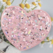 5X4.5cm 하트 스마트톡 펄 한손으로 영화 독서 웹툰감상, 상품선택, 06. 블랙