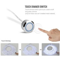 조광기 조명 컨트롤러 LED 조 광 기 5V 12V 24V 터치 센서 제어 스위치 단추 제어 5050 3528 LED 스트립 침, 01 CHINA