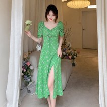 아일렛원피스 실크 시어서커 원피스 지지미 여름