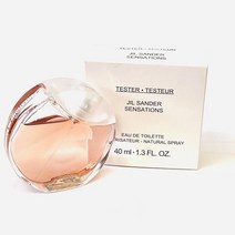 질샌더 센세이션 오 드 뚜왈렛 40ml 1팩 Jil Sander Sensations Eau De toilette, 1개