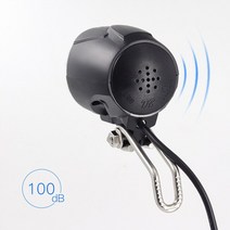 헤드라이트 내장 스피커 입력 led 조명 전자 자전거 조명 및 전기 스쿠터 전면 조명, 스피커와 함께