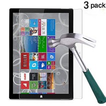 Surface Pro 3 Screen Protector TANTEK [HD-Clear][Anti-Scratch][Anti-Glare][Anti-Fingerprint] Tempere, 1, SurfacePro3-3pack