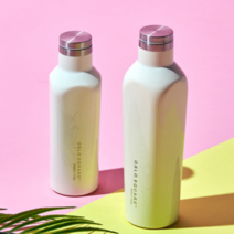 BPA free 2중진공 오슬로 스텐 텀블러 스퀘어 보온보냉 대용량 500 & 750ml (7가지 색상), 750ml-아이보리