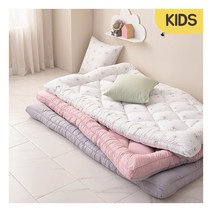 [에어룸] [알러셀] 먼지없는이불 알러지케어 유아용 베이비토퍼_3colors, 옵션:그레이