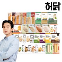 허닭 [허닭] 닭가슴살 비엔나 10팩 외, 26.닭가슴살 함박스테이크 퐁듀치즈 6팩