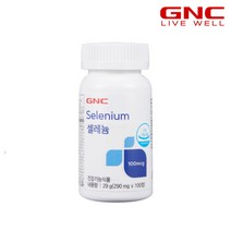 [지앤씨] [GNC] 셀레늄 100 (100정) 100일분, 100정, 1개