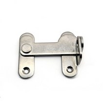 철부자 판걸고리 스텐판걸고리 대/중/소 걸고리 스텐걸고리 (대)는자물쇠용스텐걸고리, 대/1005-3 ㄱ자 (1개)