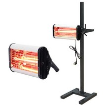 적외선 히터 램프 페인트 휴대용 고출력 자동차 작업, 2000WB수직베이킹램프(시간조절가능)