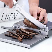 탁상용 육절기 후지 커팅기 고기 세절기 육류 절단기, 가로19cm