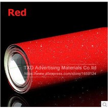 크롬랩핑지 102030x152cmcar 스타일링 블랙 반짝이 다이아몬드 반짝이 시트지, 빨간색, 30cm x 152cm