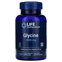 Life Extension 라이프익스텐션 글라이신 1000mg 베지 캡슐 100정