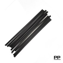 인바20 개/몫 PP/ABS/PE/PVC 소재 플라스틱 용접봉 자동차/파이프 시트 50cm/루트, 한개옵션0
