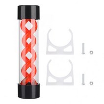 200mm pc 물 냉각 저수지 물 탱크 pc 데스크탑 컴퓨터 쿨러 액세서리 용 g14 스레드가있는 컴퓨터 물 쿨러 탱크, 빨간색