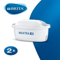 정수기 필터 연수기 BRITA MAXTRA 124612 교체용 물 카트리지 Pitcher Brita 호환 건강한 정수, 2x BRITA MAXTRA