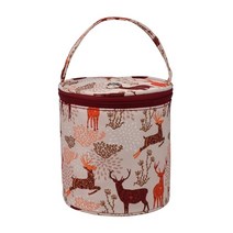 손뜨개가방 니트가방 명품손뜨개 가방 yarn storage bag round knitting 울 원사 가방 주최자 크로 셰 뜨개질 바느질 바늘 핸드백 직조 도구 액세서리 보울
