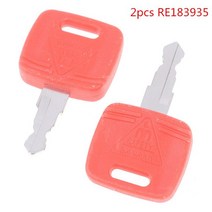 콤바인 농기계 농산물재배기 트랙터1/2/3/5Pc 용 John Deere 트랙터 점화 키 OEM RE183935 RE43492 모델 61, 01 as pic