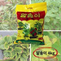 고단위 유기질 원예비료 분재 비료 퇴비 고형 유박 알송이 4kg, 본상품선택