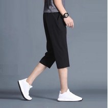 어리플 남성 빅사이즈 여름 트레이닝 반바지 7부