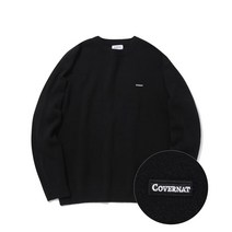 COVERNAT 베이직 소프트 니트 블랙