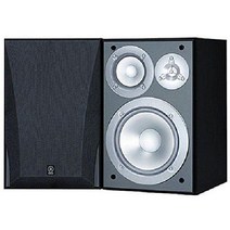 야마하(YAMAHA) 야마하 NS-6490 3-Way 북쉘프 스피커 블랙 마감 (쌍) [병행수입]