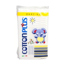코튼플러스 베이비 다용도 순면패드 60p