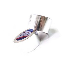 덕성 알미늄 은박 테이프 50mm x 15M 은색 연통 접합 콘덴서코일고정 단열재 테잎