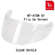 카본헬멧 MT-V-16 쉴드 MT 헬멧 ATOM SV 교체 렌즈 원래 부품 내부 선글라스, CHINA, clear