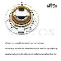 전기 팩 부품 DIY 호환 변환 연료 가스 탱크 캡 커버 잠금 장치 GV650 GT250R/600R GSX-R600/750/1000/1100, 한개옵션0, 한개옵션1