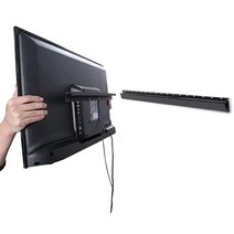 AENTGIU 스터드리스 TV 벽 마운트 튼튼한 건식 벽체 TV 브래킷 행거 32-75인치 평면 스크린 TV용 스터드 없음 드릴 없음 앵커 없음 모든 하드웨어와 함께 쉬