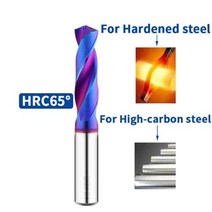 스틸리벳 접시머리 둥근머리 리벳 단단한 텅스텐 카바이드 드릴 비트 금속 강철, 2.4mm+65drill bit