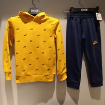 7아동) 나이키키즈 나이키 FT클럽 AOP 시즈널 상하세트 A223ST102P NC서면점 플레이키즈
