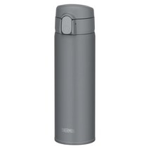써모스 빨대텀블러 보냉 진공단열 510ml 3컬러, 다크 그레이, 1개