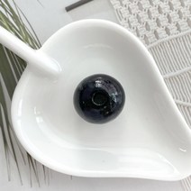 헤세드 컬러 나무구슬 우드구슬 우드볼 마크라메 공예재료 (10개), 블랙