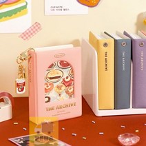 아이코닉 아카이브 1단 콜북 포토카드 사진첩 앨범, 01커스터드옐로우