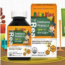 어린이 키즈 프로폴리스 원액 플라보노이드 17mg 아이 디 환 정 알약 캐나다 면역 환절기 목 건강 아연 비타민C 로얄젤리 항산화 꿀벌 세균 방어 생존 무균 해바라기씨유 밀납, 10통, 90캡슐