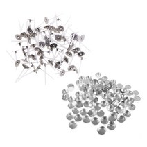 200 조각 25mm 양초 고리 버들 세공 코어 포토포어 케이스 결혼 용품, 혼합, 다색, 알루미늄