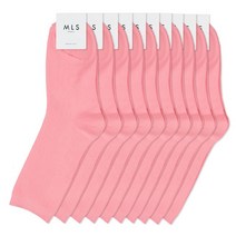 말론삭스 여성용 골지 중목양말 10P