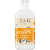 Sante Naturkosmetik Shampoo Orange and Cocco 산테 나투르코스메틱 샴푸 오렌지 앤 코코 200ml, 1, 1개