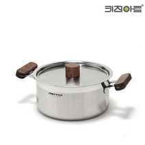 NUNUBITEL_키친아트 냄비 멘토 스텐우드 IH 양수 16cm 가정용 인덕션 주방 찌개 찌게 고급 혼수용_NUB누비텔레숍, 옵션이없는_단일품목입니다, 옵션이없는_단일품목입니다