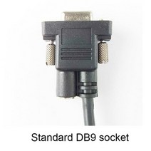 2개/몫 바코드 스캐너 RS232 케이블 3M(10 피트) 하니웰 3310g MS4980 인터페이스